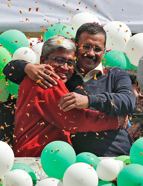 AAP wins Delhi Elections