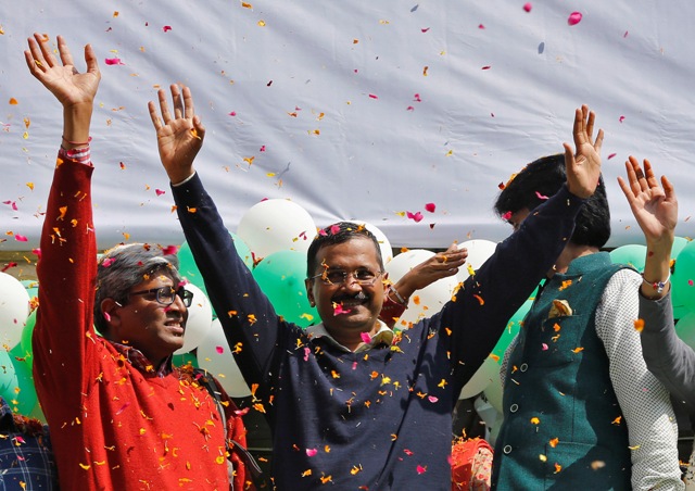 AAP wins Delhi Elections