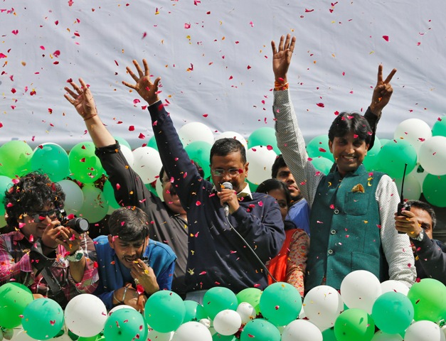 AAP wins Delhi Elections