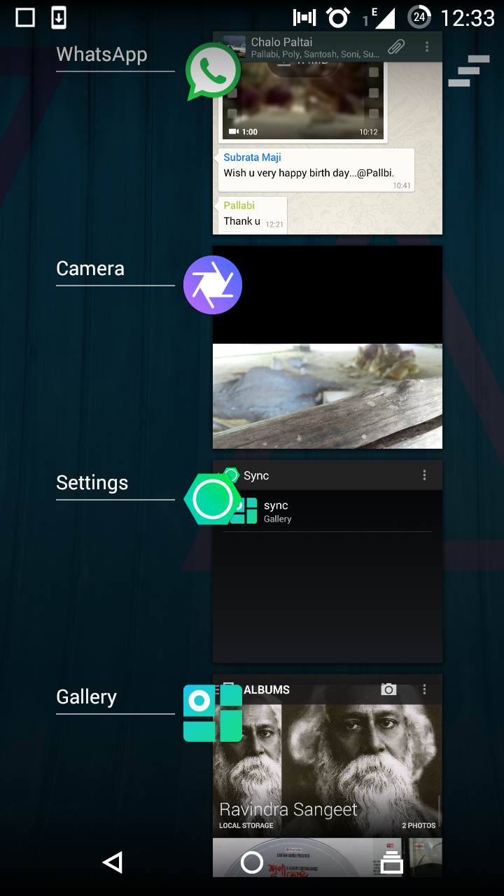 Yu Yureka CyanogenMod multitasking feature