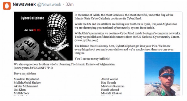 ISIS hackers Newsweek
