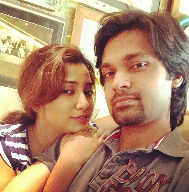 Shreya Ghoshal and Shiladitya