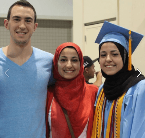 Chapel Hill shooting victims Deah Barakat, 23, and his wife Yusor Mohammad, 21 and sister-in-law Razan Abu-Salha,19.