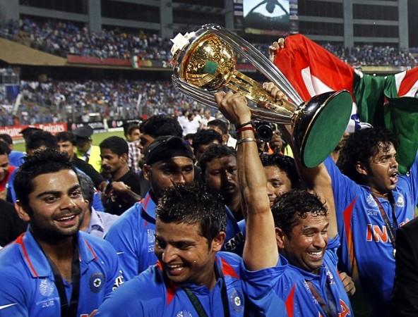 Sachin Tendulkar revealed winning the World Cup was the pinnacle of his career Sachin Tendulkar Suresh Raina Virat Kohli Sreesanth India