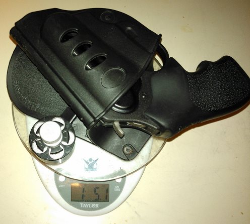 A revolver belonging to Craig Hicks A revolver belonging to Craig Hicks
