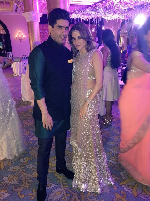 Manish Malhotra and Anu Mahtani Manish Malhotra and Anu Mahtani
