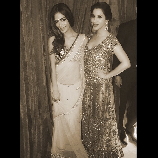 Sophie Choudry with Nicole Scherzinger Sophie Choudry with Nicole Scherzinger