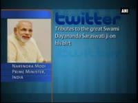 pm-modi-pays-tribute-to-swami-dayananda-saraswati-on-his-birth-anniversary