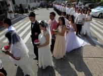 Mass weddings in Manila
