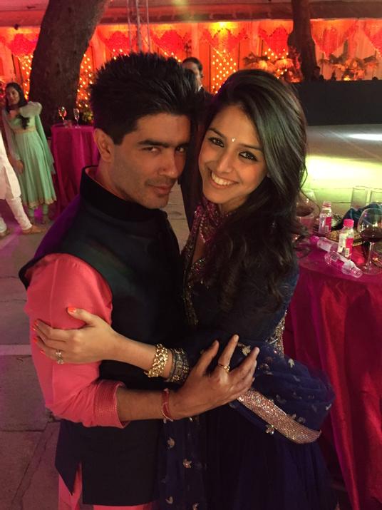 Manish Malhotra with Raakhee Tandon Manish Malhotra with Raakhee Tandon