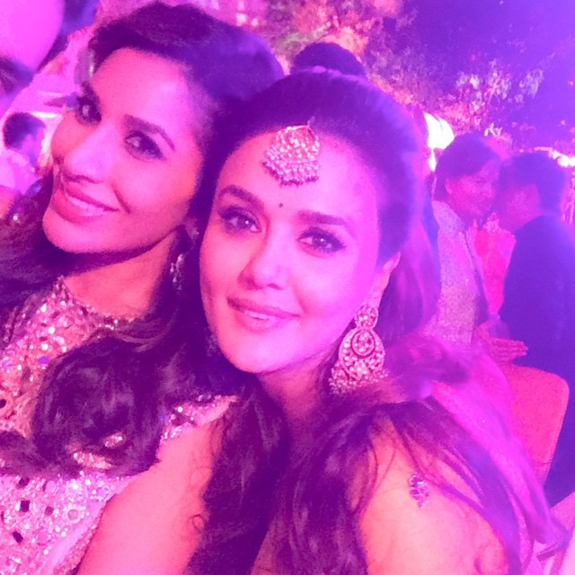 Sophie Choudry with Preity Zinta Sophie Choudry with Preity Zinta