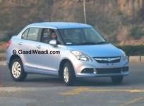 Maruti Suzuki Swift Dzire Facelift Spy Pics Continue to Roll in as Launch Nears