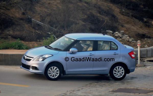 Maruti Suzuki Swift Dzire Facelift Spy Pics Continue to Roll in as Launch Nears