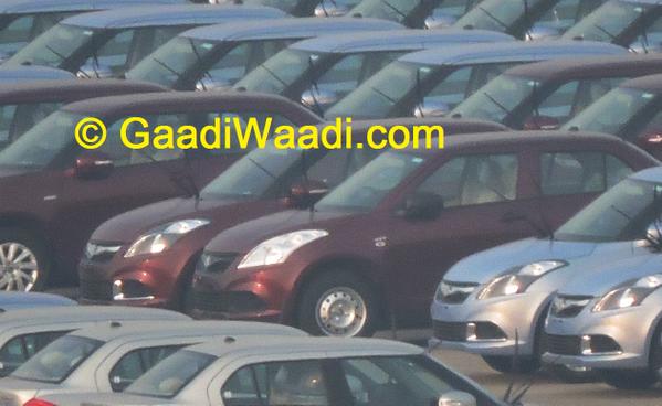 Maruti Suzuki Swift Dzire Facelift Spy Pics Continue to Roll in as Launch Nears
