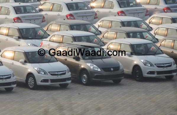 Maruti Suzuki Swift Dzire Facelift Spy Pics Continue to Roll in as Launch Nears