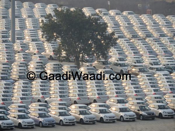 Maruti Suzuki Swift Dzire Facelift Spy Pics Continue to Roll in as Launch Nears