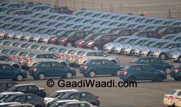 Maruti Suzuki Swift Dzire Facelift Spy Pics Continue to Roll in as Launch Nears