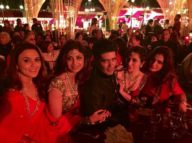 Bollywood celebs attend Hinduja Wedding Hinduja Wedding
