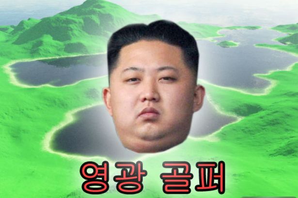 Kim Jong Un Golf Game