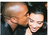 Kim Kardashian with Kanye West