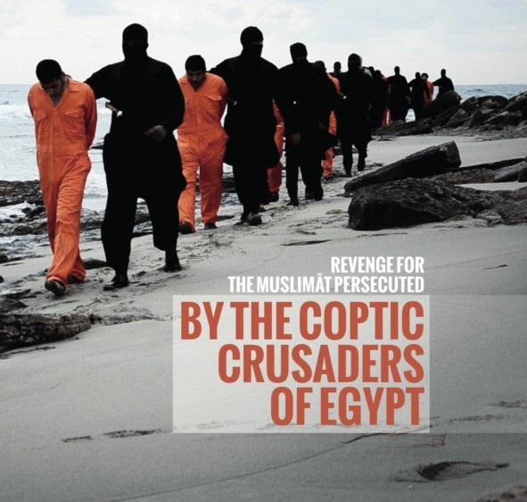Isis fighters Libya executed 21 Coptic Christians in Libya. The issue 7 of ISIS' English propaganda magazine carries a report on the 21 Egyptian Coptic Christians kidnapped in Libya.