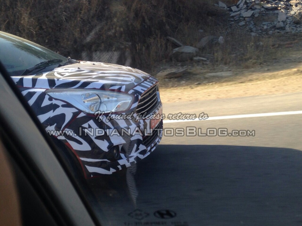 2015 Ford Figo Hatchback Spotted Again; Expected Launch, Price, Feature Details [PHOTOS]