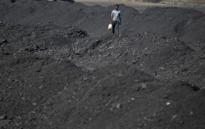 A coal mine in India