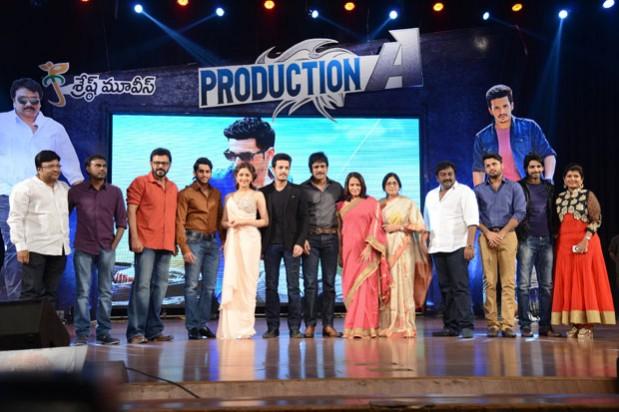 Akhil Akkineni and Sayesha Saigal's Debut Film Launch Akhil Akkineni and Sayesha Saigal's Debut Film Launch