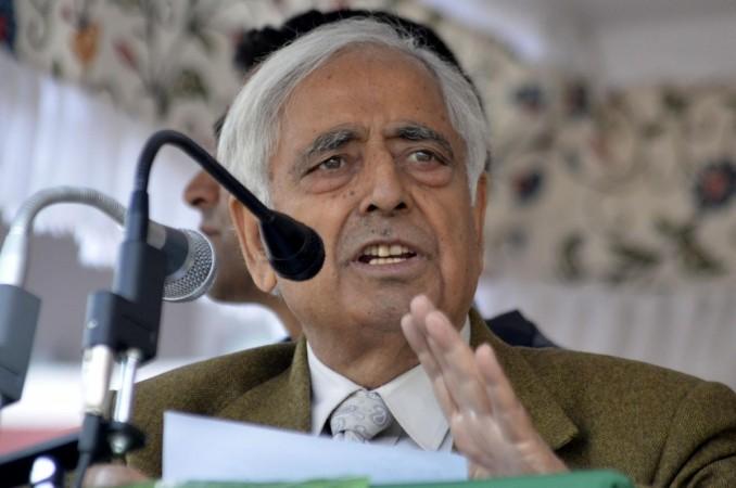 Peoples Democratic Party (PDP) patron Mufti Mohammad Sayeed. Mufti Mohammad Sayeed