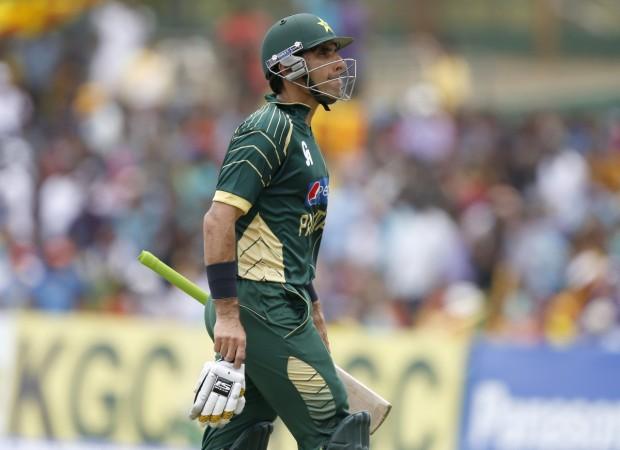 Only Misbah-ul-Haq showed some resistance against India Misbah-ul-Haq
