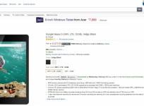 Google Nexus 9 LTE Model Goes on Sale on Amazon India; Price, Specifications
