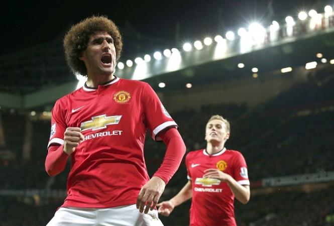 Fellaini was impressive during Manchester United's FA Cup win over Preston North End Marouane Fellaini