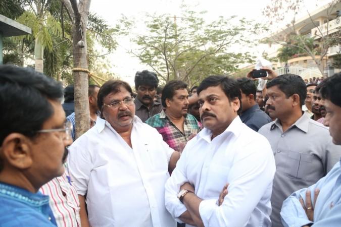 Dasari Narayana Rao and Chiranjeevi Dasari Narayana Rao and Chiranjeevi