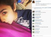 Alia Bhatt selfie