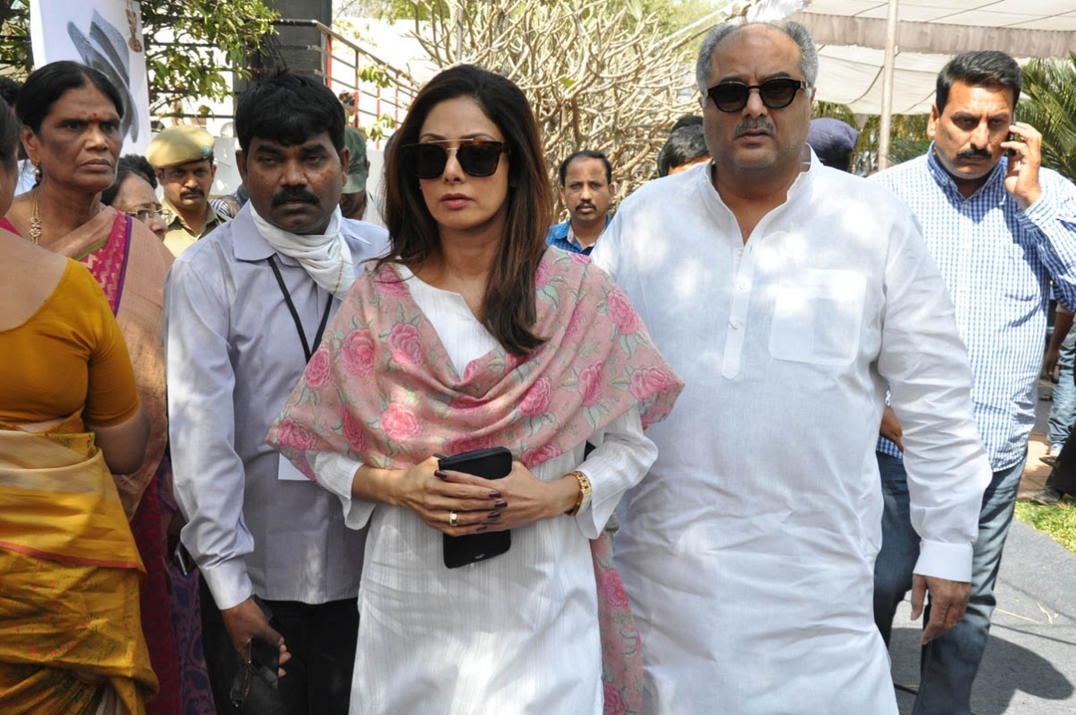 Sridevi and Boney Kapoor