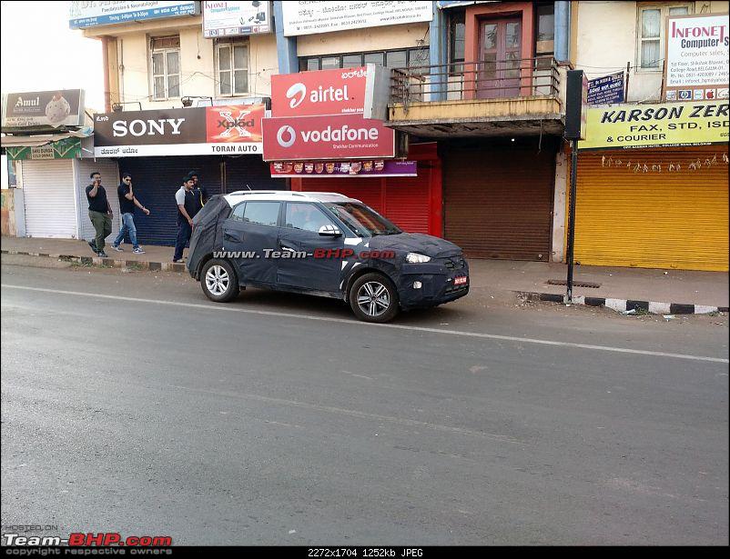 Hyundai ix25 Compact SUV Spied Testing Again, to Launch during Festive Season; Price, Feature Details Hyundai ix25 Compact SUV Spied Testing Again, to Launch during Festive Season; Price, Feature Details