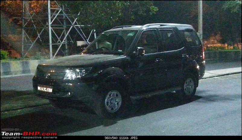 Tata Safari Storme Facelift Spied Undisguised; Expected Launch, Feature Details Tata Safari Storme Facelift Spied Undisguised; Expected Launch, Feature Details