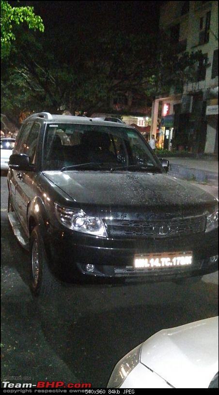 Tata Safari Storme Facelift Spied Undisguised; Expected Launch, Feature Details Tata Safari Storme Facelift Spied Undisguised; Expected Launch, Feature Details