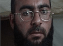 An image of Abu Bakr al-Baghdadi,Isis leader taken by the US prison authorities in 2004.