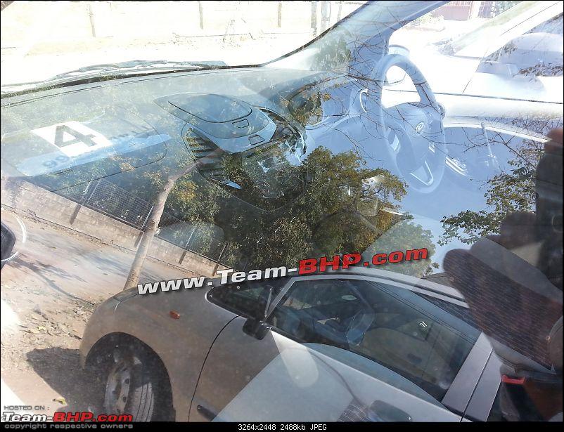 Ford Full-Size Figo Sedan Spied Testing in India for First Time [PHOTOS]