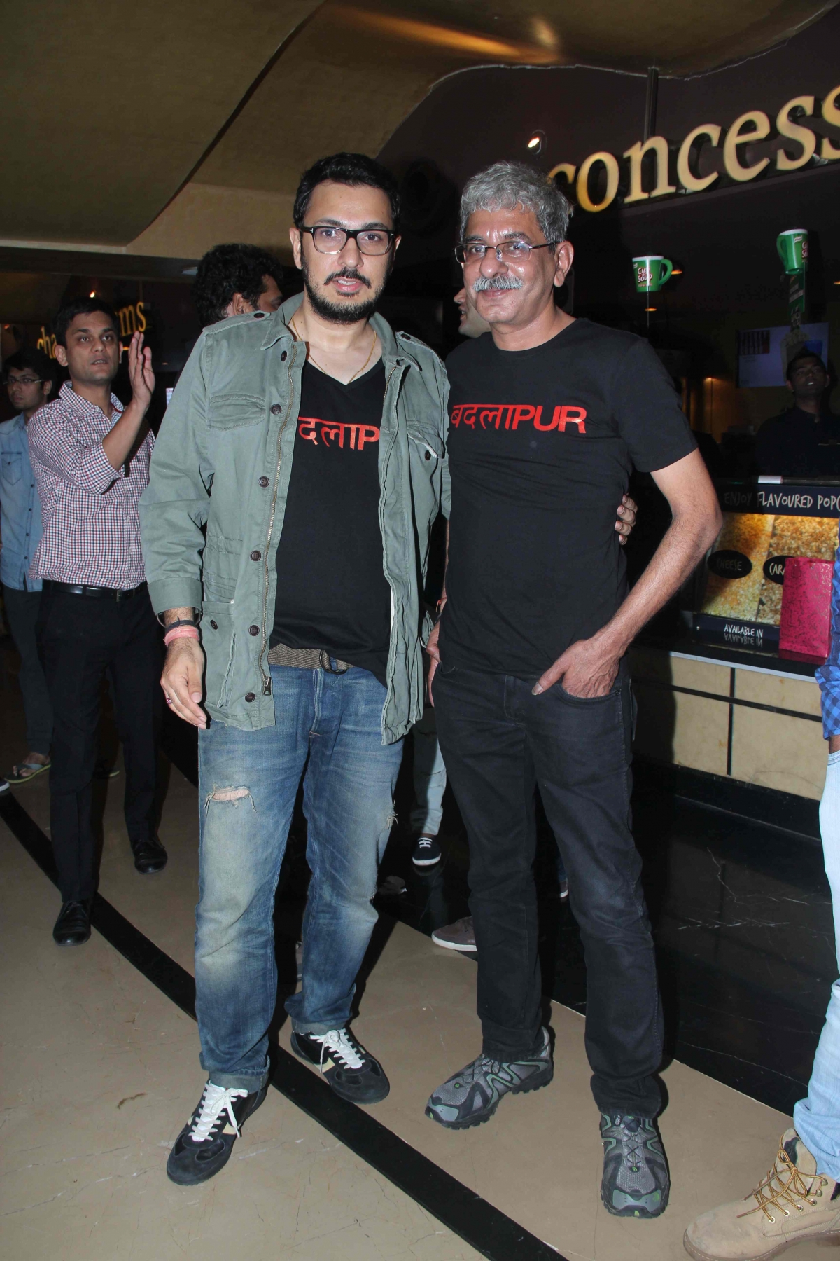 Producer Dinesh Vijan and Director Sriram Raghavan Sonakshi Sinha, Varun Dhawan, Nargis Fakhri Attends Film's Special Screening