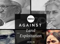 India against Land Exploitation