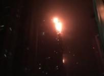 Dubai Torch on Fire