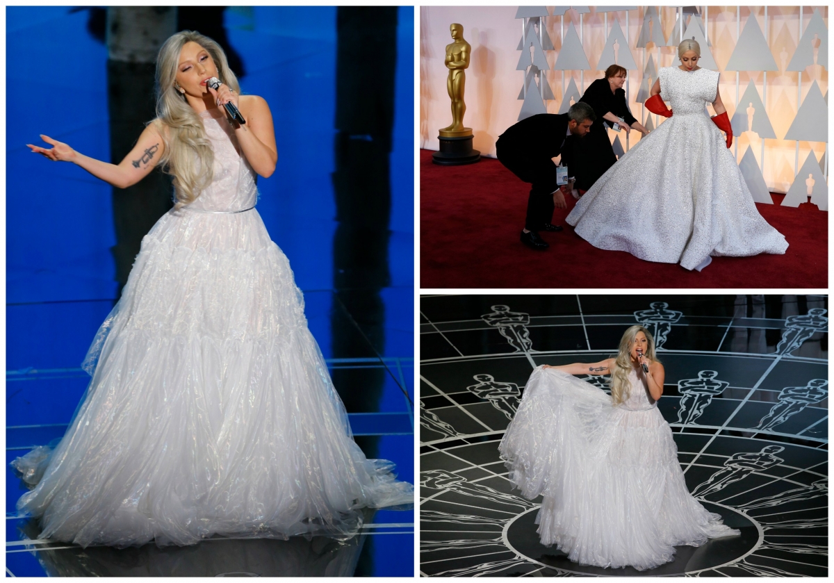 Lady Gaga at Oscar 2015