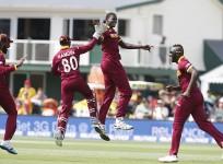 West Indies Jason Holder Denesh Ramdin Chris Gayle Andre Russell