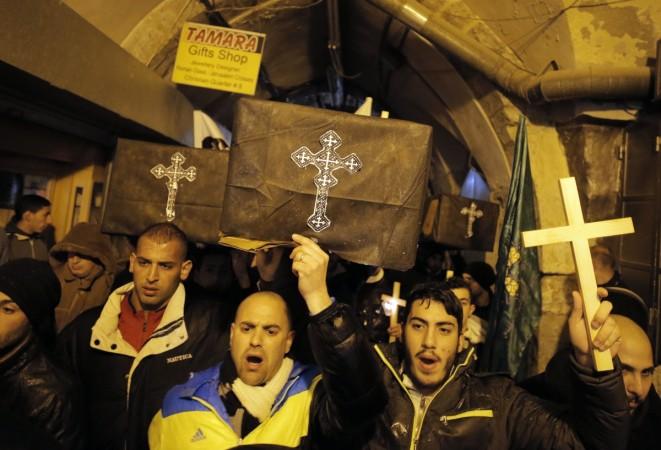 21 Egyptian Christians who were beheaded by Islamic State