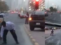 When it rained money on Dubai roads