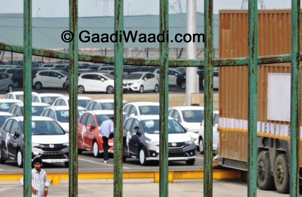 Honda New Jazz Spied