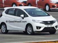 Honda New Jazz Spied