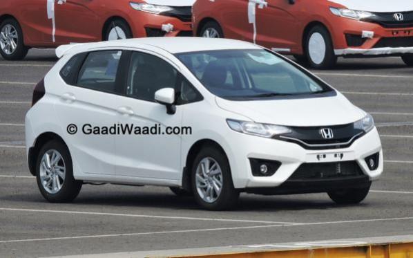Honda New Jazz Spied Honda New Jazz Spied